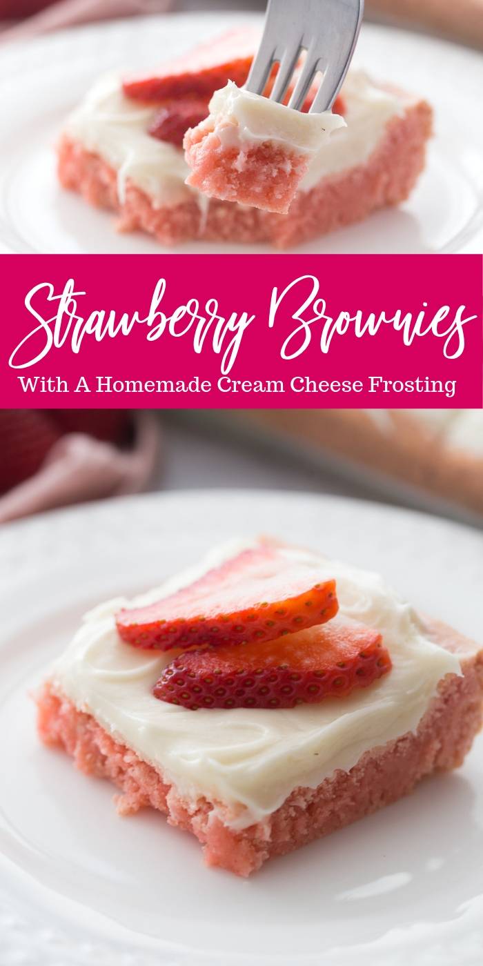 Strawberry Brownies Recipe