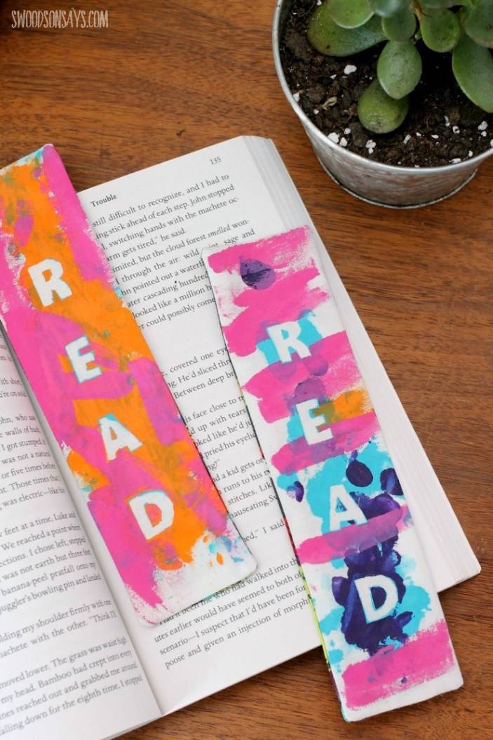 homemade bookmarks for mother's day gift