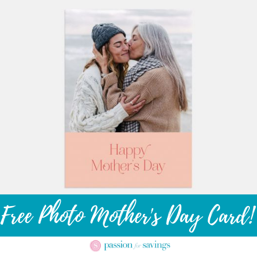 Customized Mother's Day Card