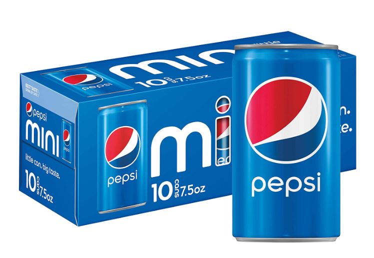 pepsi mini cans