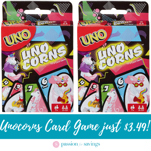 UNOcorns card game