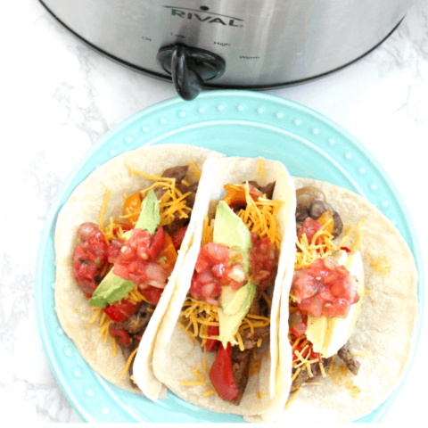 Slow Cooker Steak Fajitas Recipe