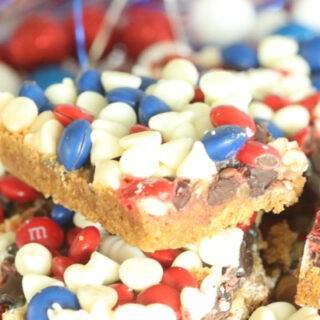 4th of July Magic Cookie Bars