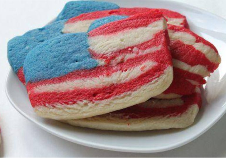 American Flag Cookies Recipe from Passion for Savings