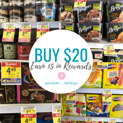 Free Ice Cream Giveaway!+ Spend $20, Get a $5 Reward of your Choice!