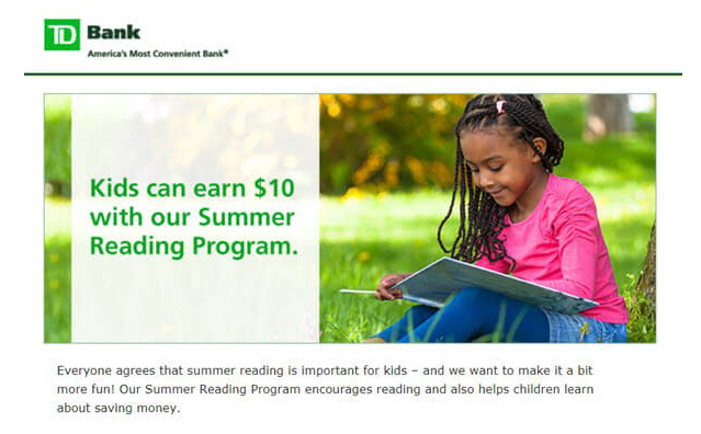 Summer reading program
