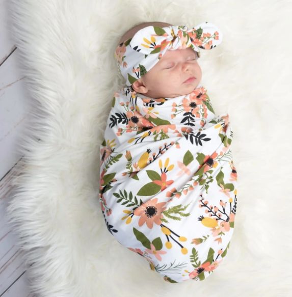 swaddle sets with headbands