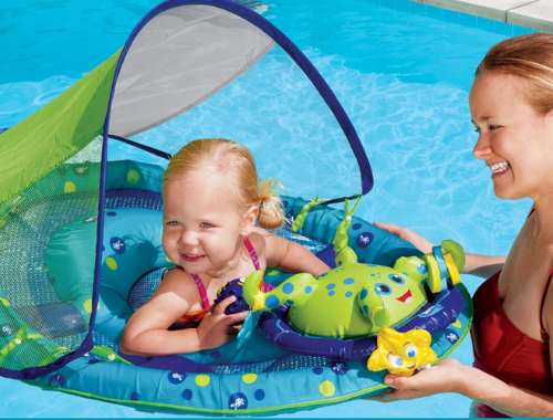 Baby Pool Float - baby in pool float