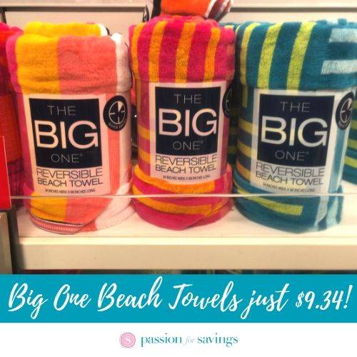 Best Deals on Beach Towels! Mainstays Beach Towels only 3!