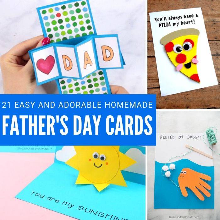 21 Adorable Father S Day Card Ideas You Can Make At Home Passion For Savings