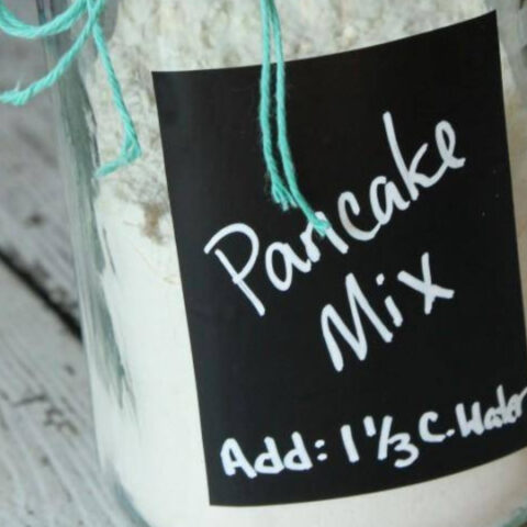 Homemade Pancake Recipe in a Jar