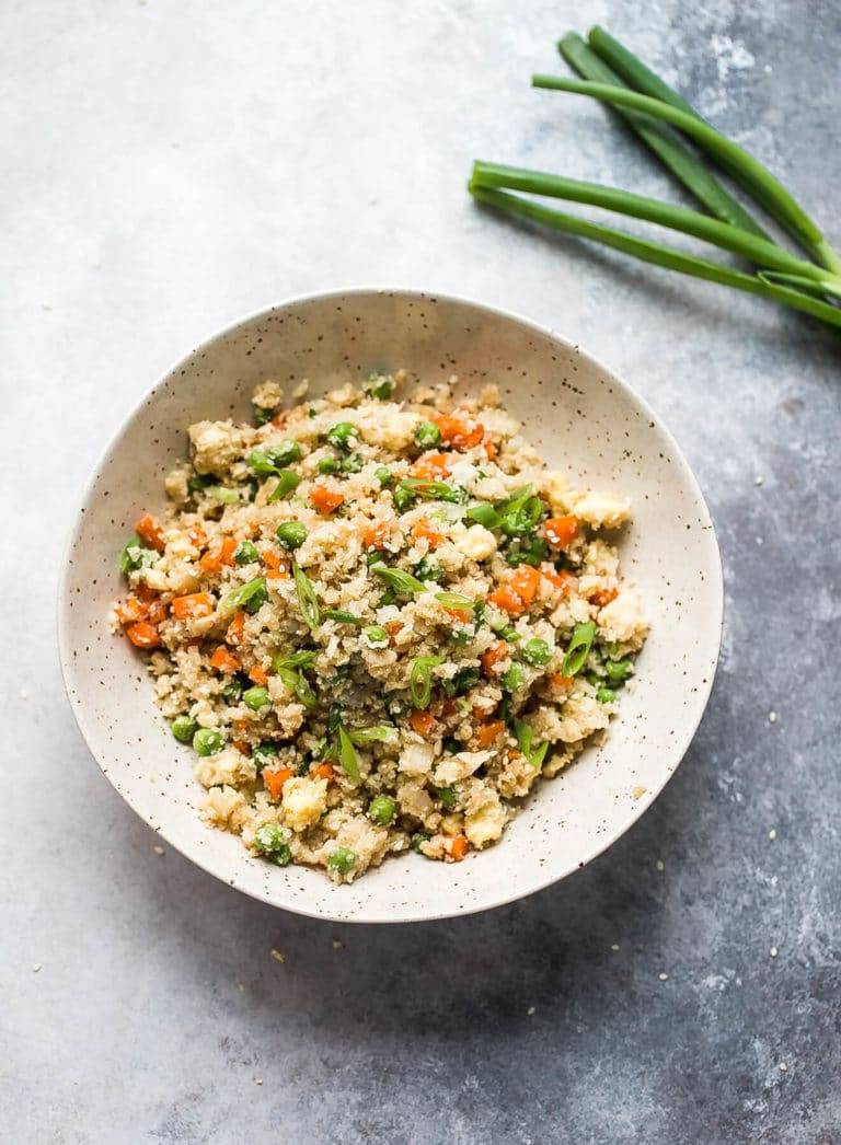 low carb cauliflower rice 