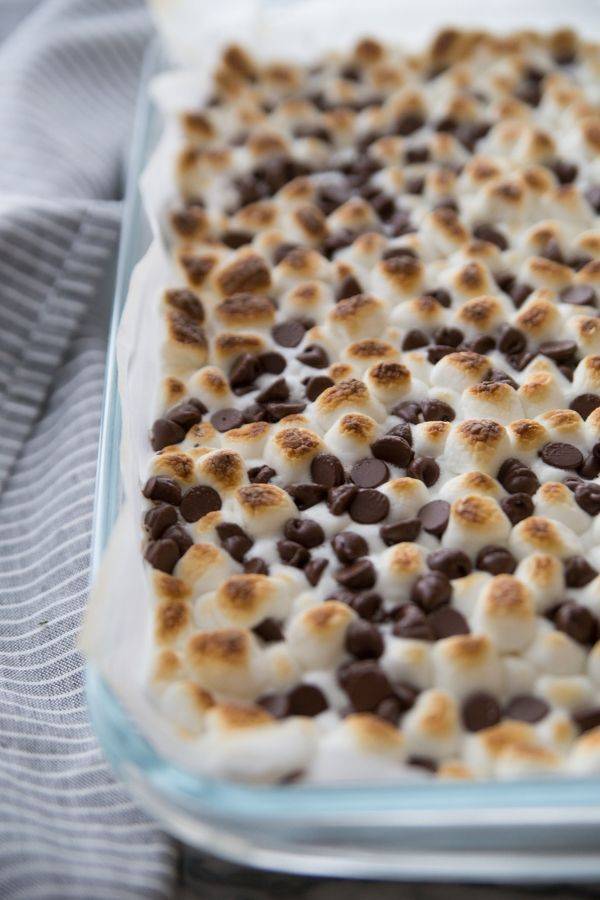  s mores brownie bars