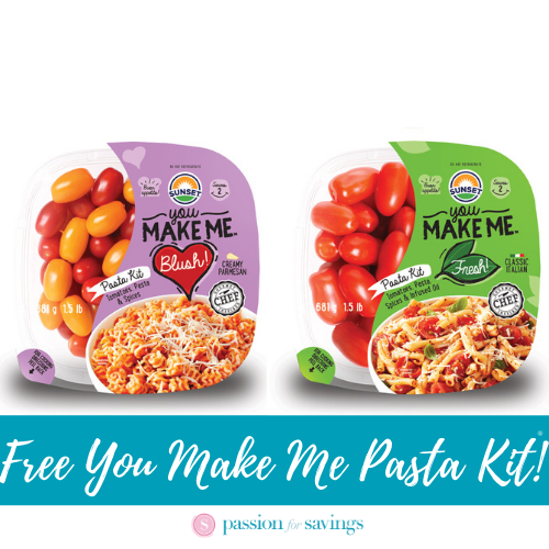 FREE Sunset You Make Me Pasta Kit!