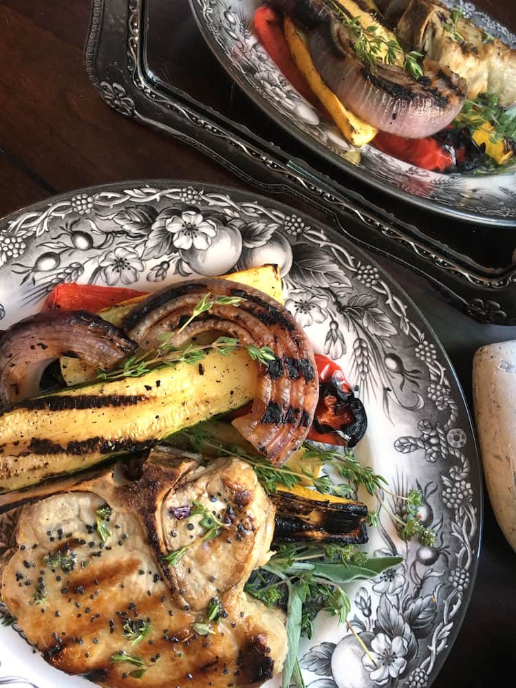 grilled veggies