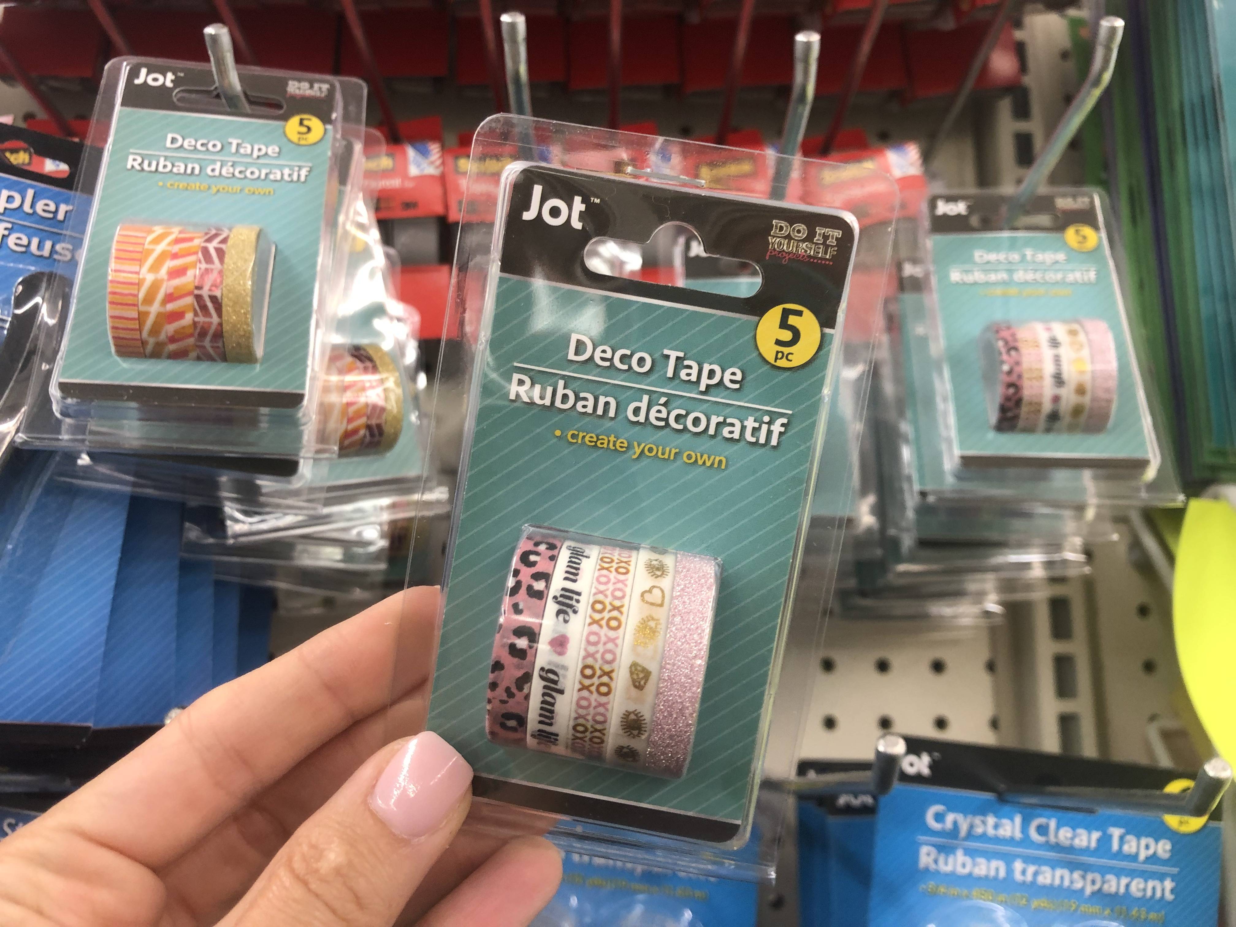Check out these Dollar Tree School Supply Finds! Looking for affordable school supplies? Here is a list of must buy items at Dollar Tree. #DollarTree #BackToSchool #Supplies #deals #savemoney #whattobuy #B2S washi tape