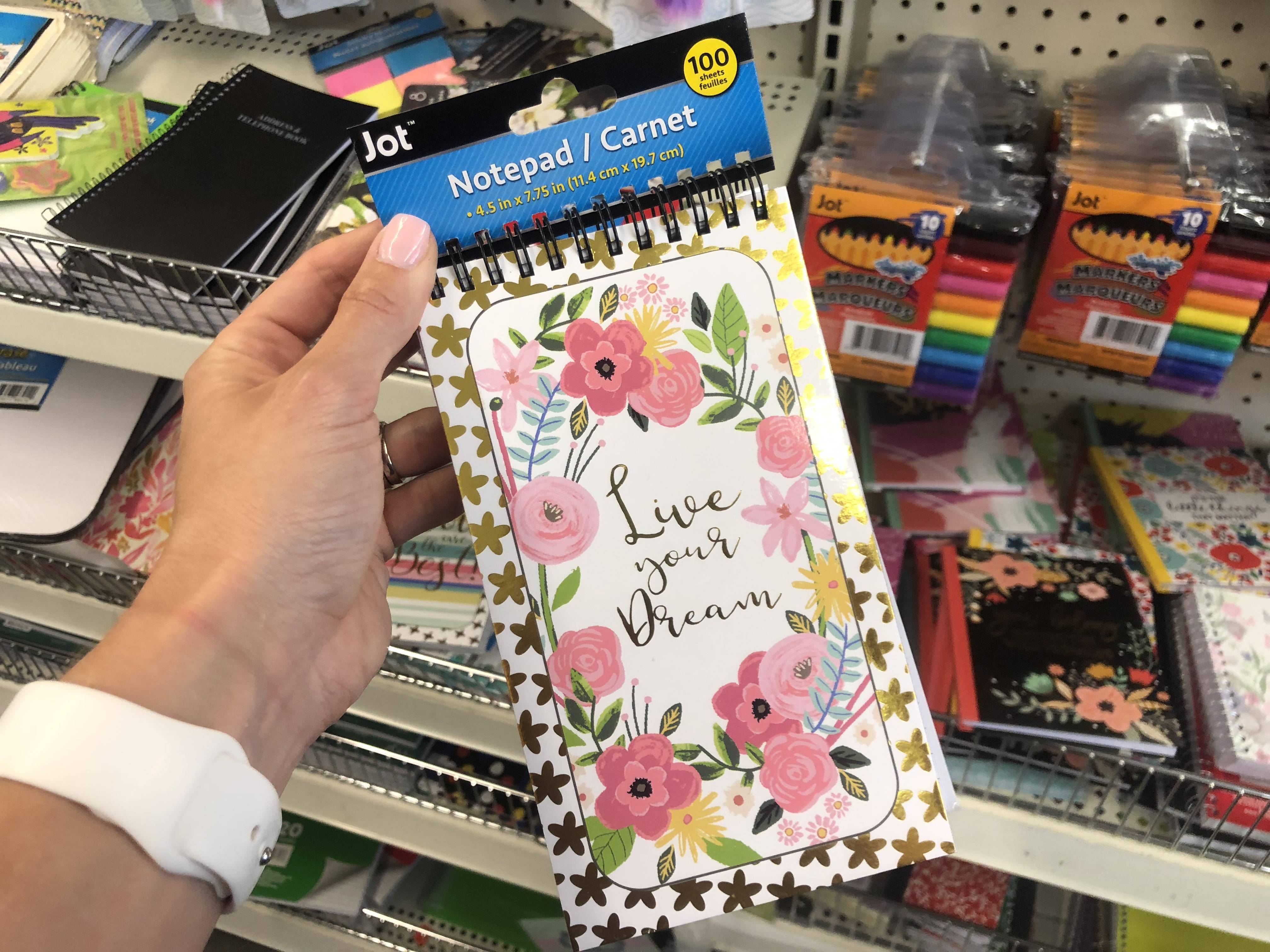 Check out these Dollar Tree School Supply Finds! Looking for affordable school supplies? Here is a list of must buy items at Dollar Tree. #DollarTree #BackToSchool #Supplies #deals #savemoney #whattobuy #B2S back to school while shopping at dollar tree