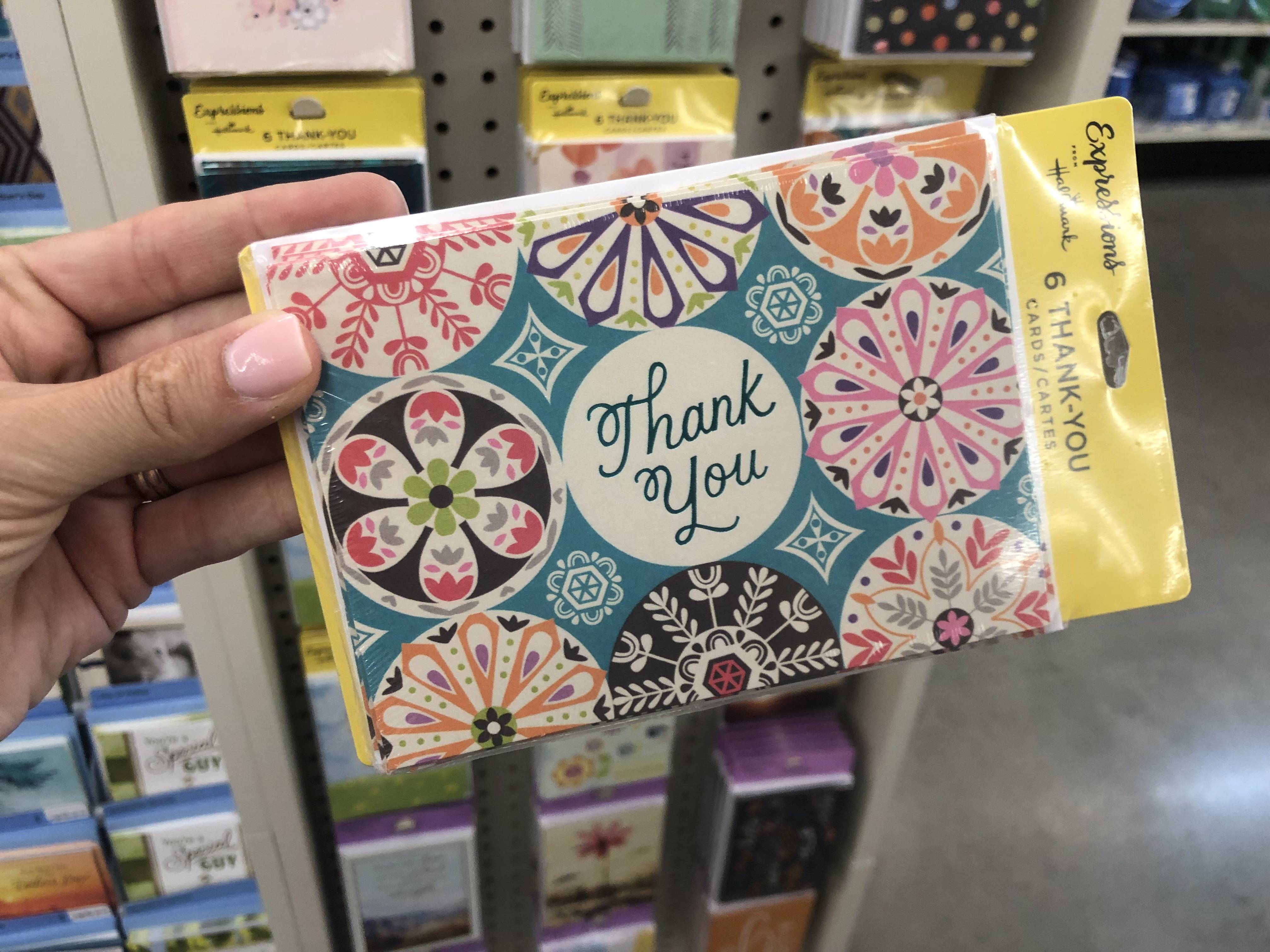 Does Dollar Tree Have Thank You Cards