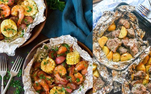 foil packet dinners on grill