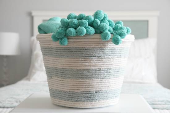 diy basket from dollar tree crafting 