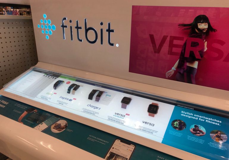 Fitbit Deals on display