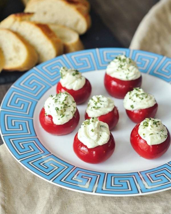 stuffed peppers on a plate