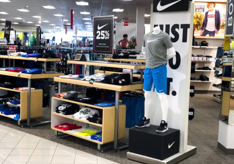 Nike Deal - Nike Clothing on Display