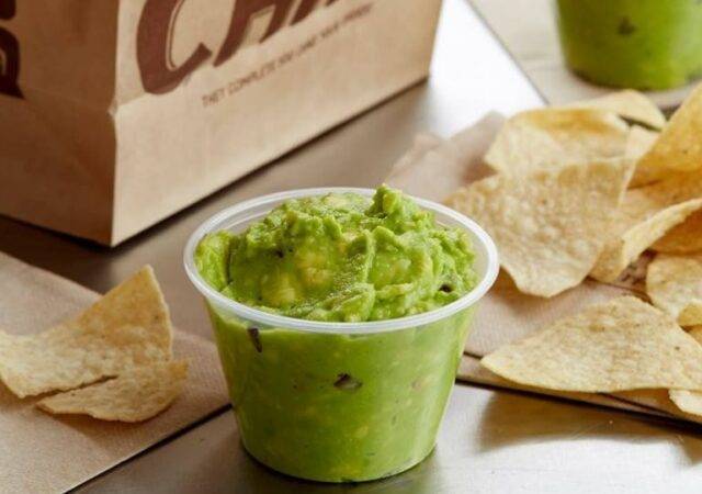 Free Guacamole at Chipotle