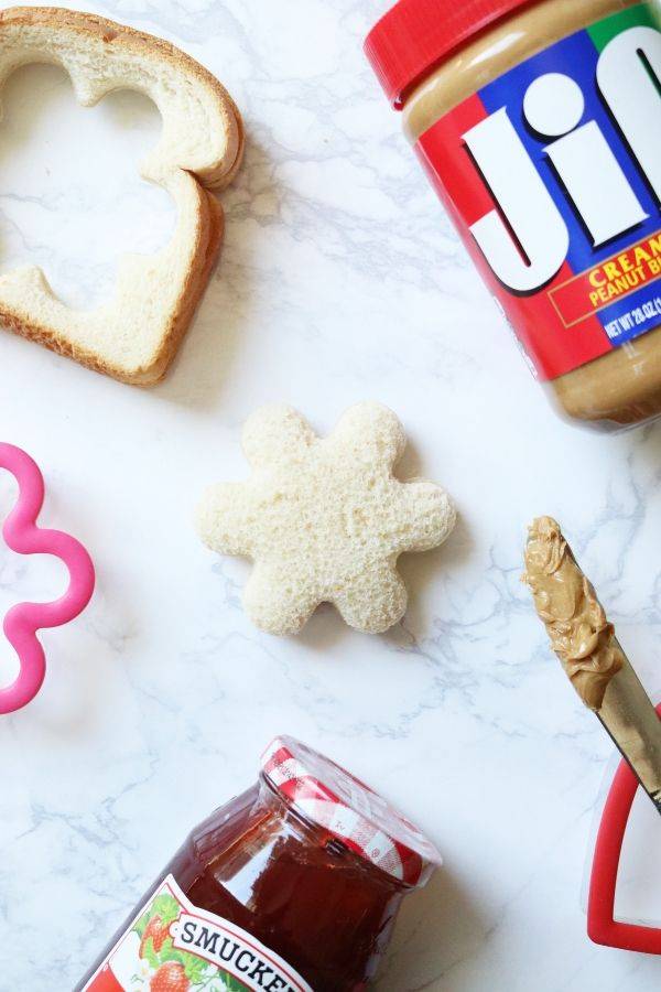 cookie cutter sandwiches