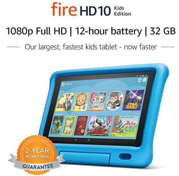 kindle tablet 10 kids