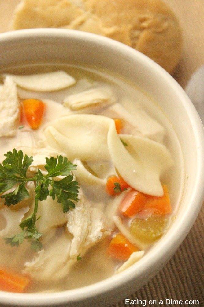 chicken noodle soup