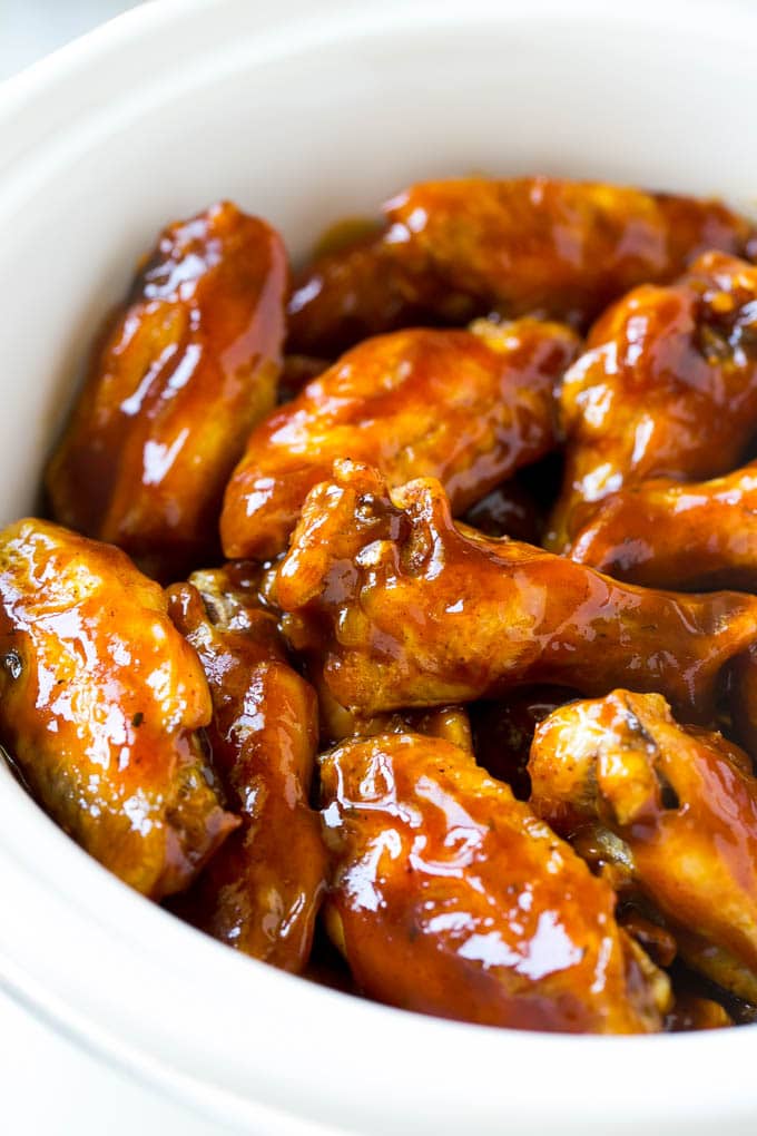 slow cooker chicken wings