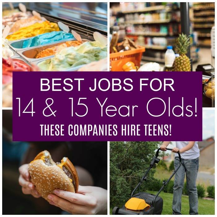 Best Jobs for 14 & 15 Year Olds! These Companies Hire Teens! - Passion