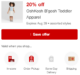 OshKosh Coupons &amp; Sales! Save 20% Off Toddler Clothing!