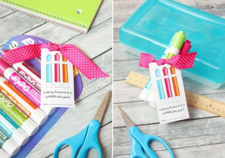 DIY Dry Erase Marker Teacher Appreciation Gift