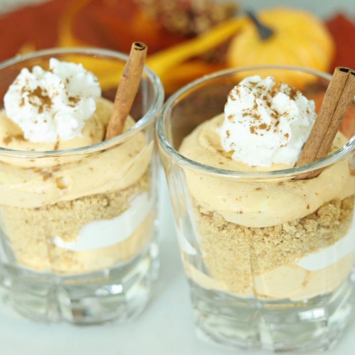pumpkin parfaits