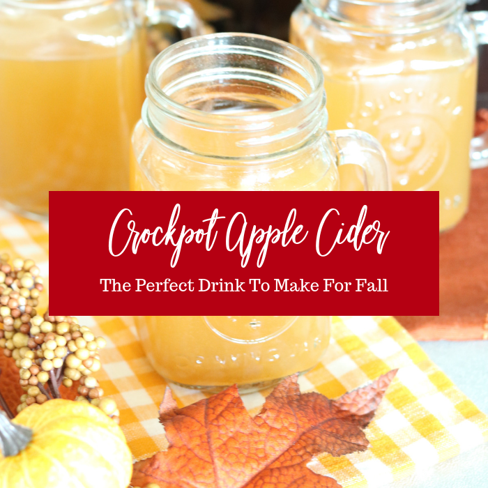 slow cooker apple cider