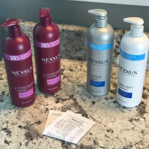 Skip the Salon Nexxus shampoo conditioner