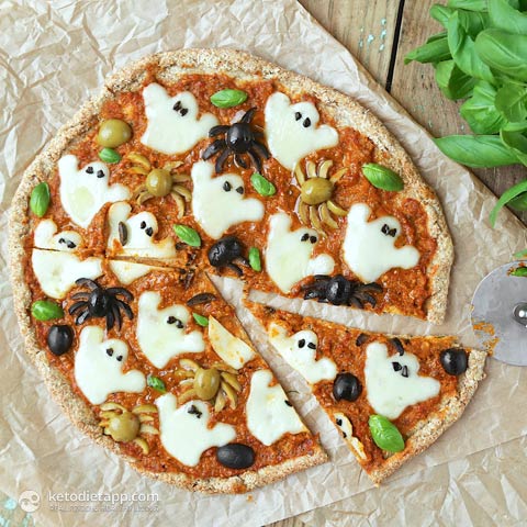 keto halloween pizza recipe 