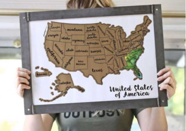 Scratch Off Map Deals