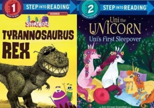 Step Into Reading Books on Sale (4)