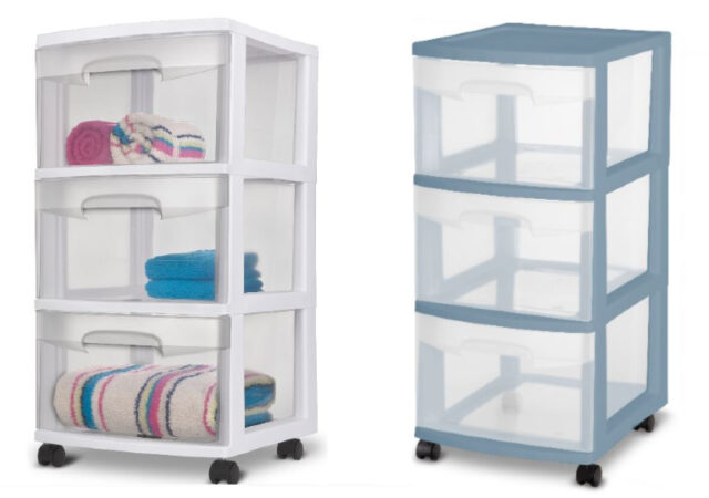 Sterilite Drawers on Sale at Walmart for as low as $22!