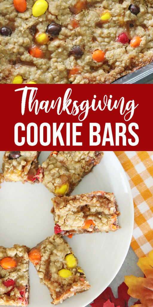 Thanksgiving Cookie Bars