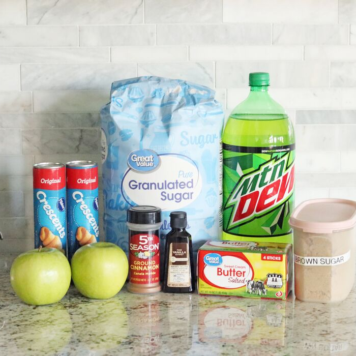 apple dumpling recipe with mountain dew