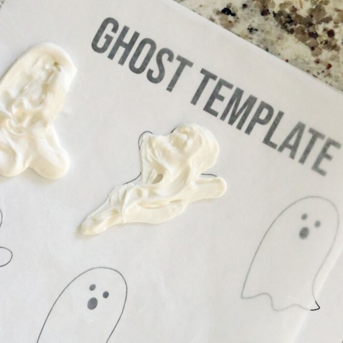 halloween ghost cookie