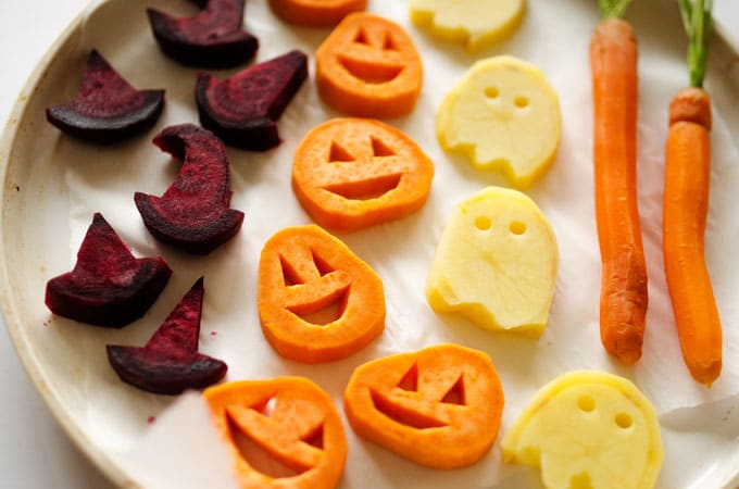 Halloween Roasted Vegetables