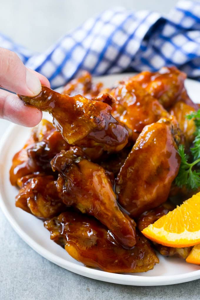 slow cooker chicken wing
