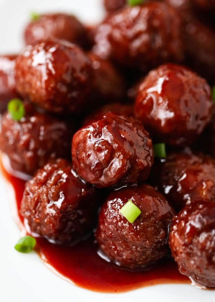 slow cooker meatballs