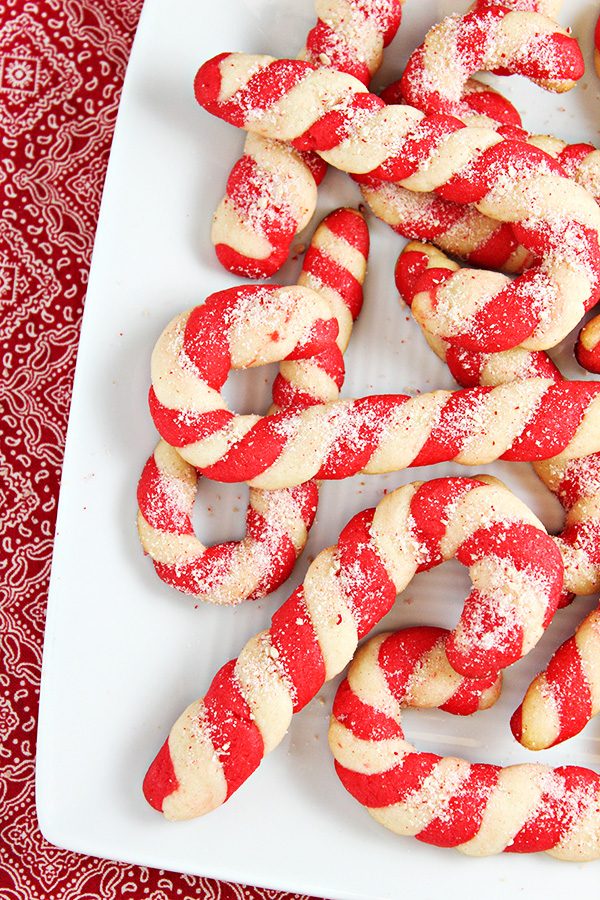 candy cane cookies
