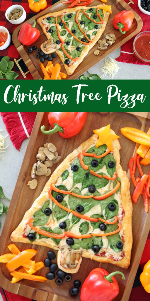 Christmas Tree Pizza